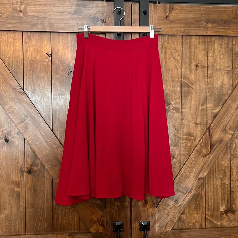Jelly couture red skirt